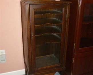 Antique record cabinet