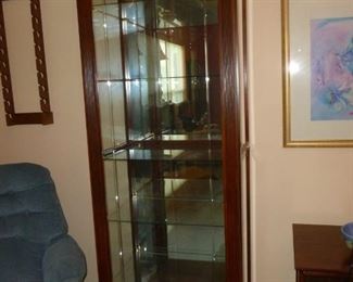 Another curio cabinet