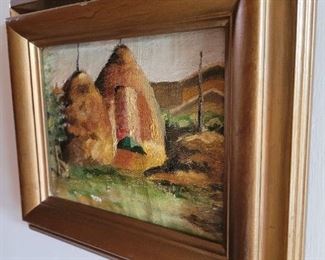 small oil painting unsigned