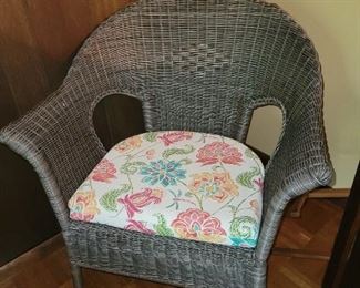 $30.00, Wicker chair vg condition
