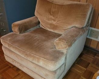$80.00, Corduroy lounge chair good condition