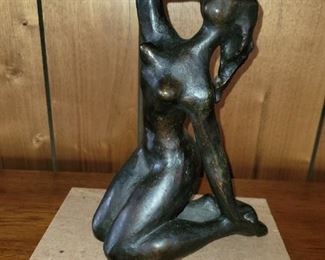1970 Rioban sculpture, 13"