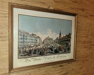$45.00, German the Market in Spring, 18 x 26
