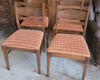 $60.00, 4 MCM chairs vg condition
