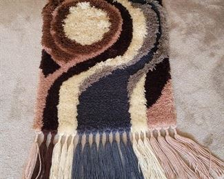 $95.00, MCM wall tapestry, 30" x 4'