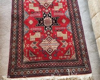 $150.00' 33 x 50 ", wool rug