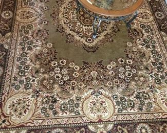 $125.00,  8.3 x 11.6 Wool Couristan room size rug vg condition