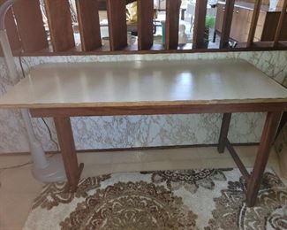 $20.00, Art table  formica top 4' good condition shows wear on edges