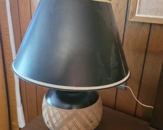 Pottery lamp 26"
