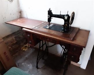 Antique sewing machine 