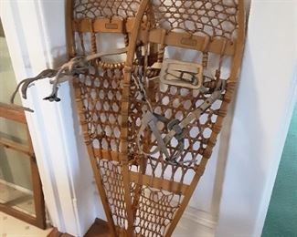 Antique snow shoes 