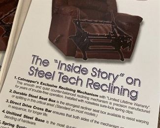 #1145G - Catnapper Reyes Lay Flat Reclining Sofa with USB outlets - $750