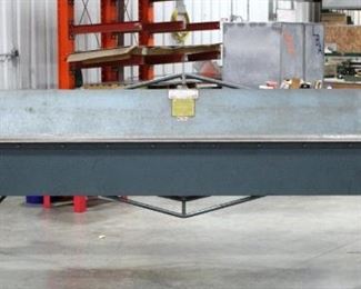 Roper Whitney Sheet Metal Hand Brake, Model 1016, 16 Gauge Capacity, 65" x 11' x 28"