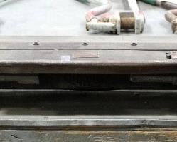 Peck Stow And Wilcox 30" Hand Metal Brake Adjustable Bar Folder, Model 63B