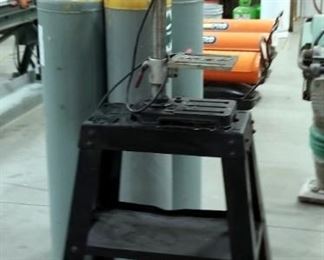 Craftsman 10" Electric Variable Speed Drill Press, Model 137.219000, On Stand