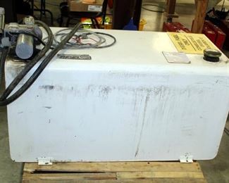 Dee Zee 108 Gallon Transfer Fuel Tank With GPI Pump, Model #150S, 24" x 48" x 24"