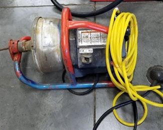 Ridgid Electric Auger Model, K-40, With Drum