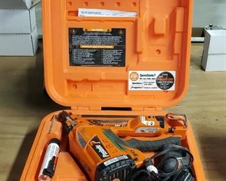 Paslode Cordless 30 Degree Framing Nailer, Model CF325XP, Includes Batteries, Charger, And Carrying Case