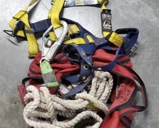 SafeWaze Safety Harness, Miller And Sala Safety Lanyards