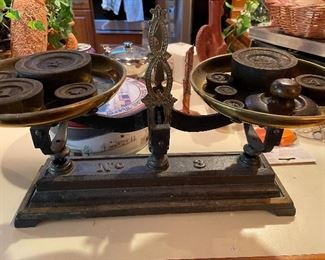 Antique scale