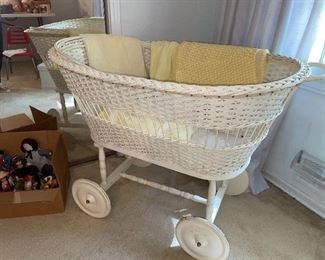 Antique Bassinet 