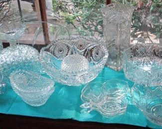 Cut & Pressed Glass