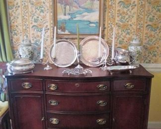 Bassett Sideboard ...Sterling...Silver Plate