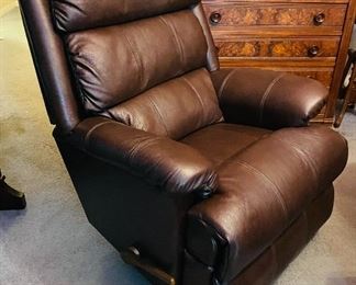 #13 - $95 • Leatherette manual all recliner in very good condition almost new • 44high 37wide 39deep