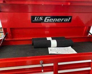 $750 US general tool chest with tools shown included 