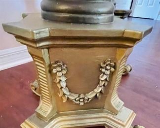 $500 • Pair of wood carved pedestal (1960s repro from White House) • 47high 15 wide