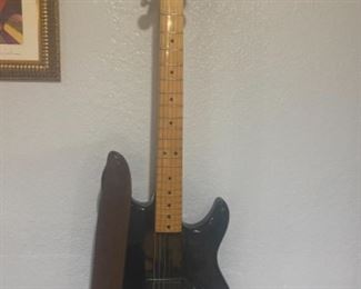 #46 - $90 Peavey Patriot 6 string electric guitar with case.