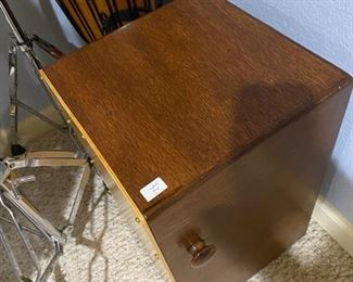 #32 - $100 Wood cajon with internal snare wires & acoustic  pick-up 