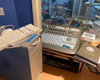 #83 - MAC - G5 Computer (Turnkey) w/Keyboard & Mouse: $1,000
> ProTools LE Recording Software
> Ozone 4 Mastering Software
Digi 002 Control Surface
Acer 19' LCD Monitors (2)
