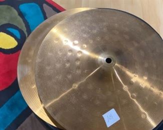 109 - $70 Sabian 14" HH cymbals set 