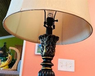 $75   Stylized floorlamp  • 63high 23across