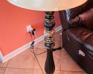 $75   Stylized floorlamp  • 63high 23across