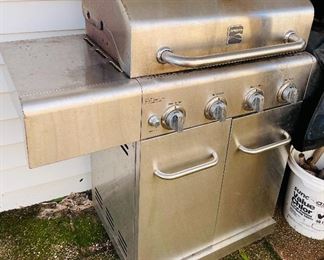 $90  Stainless steel gas grill