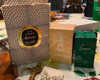 Vintage perfumes & cologne