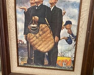 Norman Rockwell print 