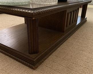 Hardwood coffee table 