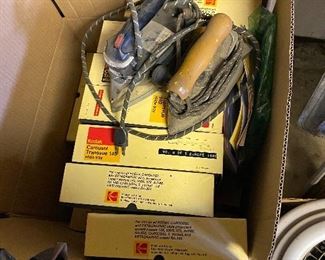 Box of
Kodak slides