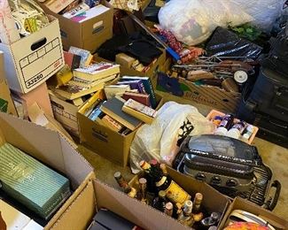 This garage is stacked! Sorry no alcohol left 