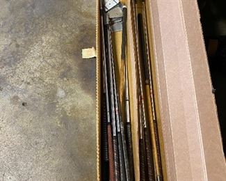 Vintage golf clubs 