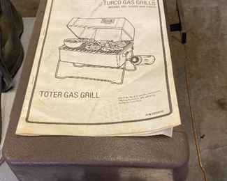Toter gas grill