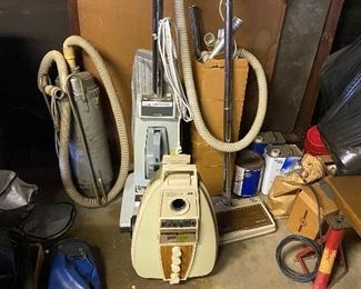 Vintage vacuums