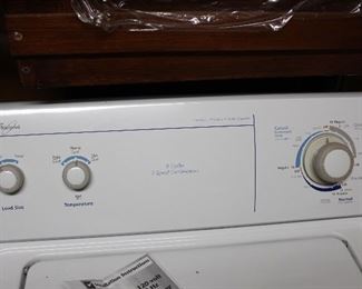 washer works, but push-pull job comes off and the door switch is unreliable