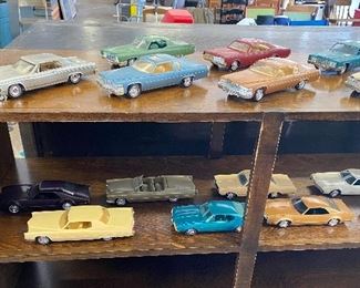 Numerous Vintage Dealership Promo Cars