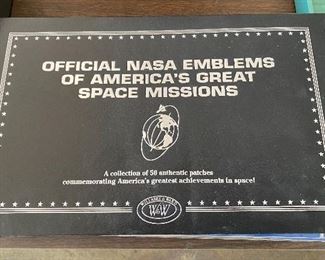 NASA Emblems (Patches) of America's Great Space Missions - 49 Total