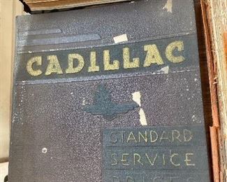 Early Cadillac Standard Service Prices