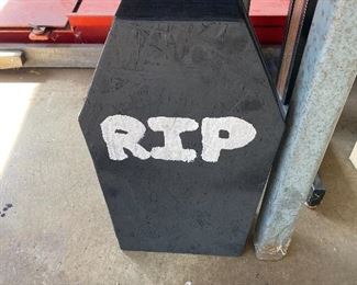 Miniature Halloween Coffin